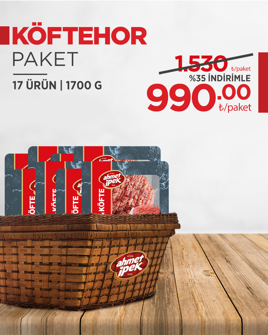 KÖFTEHOR PAKET 